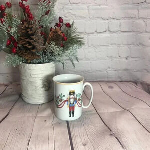 vintage Block Spal portugal WHIMSY CHRISTMAS 1992 Mug holiday